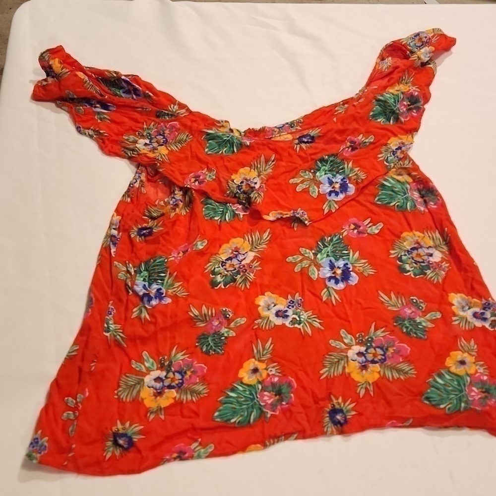 Old Navy Flower Print Blouse